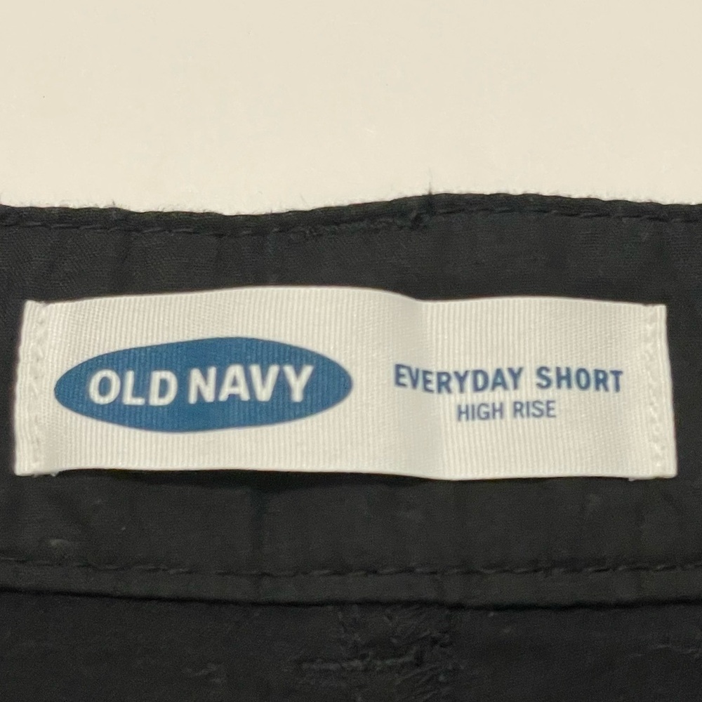Old Navy High Rise Everyday Short Classic Black Women's Shorts Size 12 - Picture 7 of 9